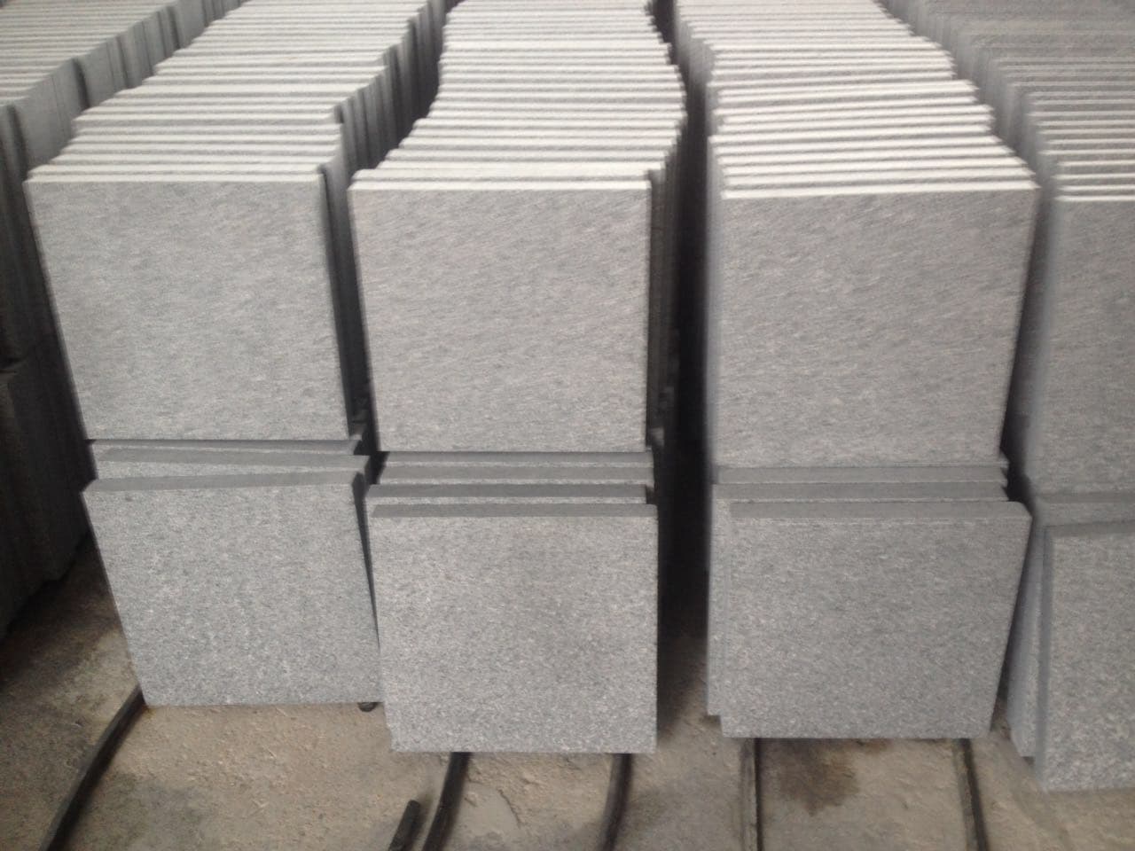 G654 dark grey granite tiles